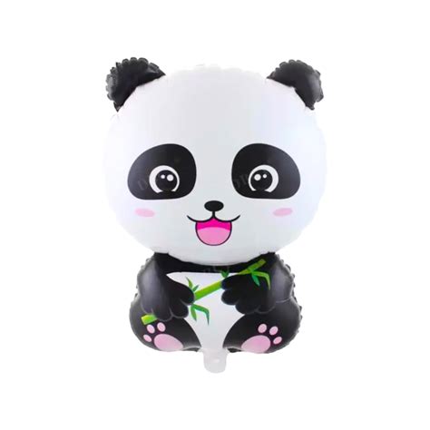 Party Decorz Panda Foil Balloon (28X19 Inch, 1 pcs) For Kids Animal ...