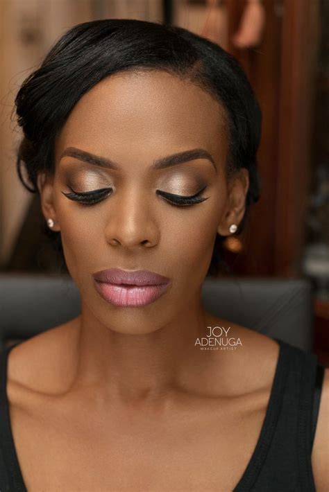 bridesmaid makeup for black dress