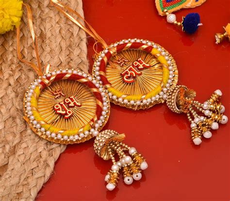 WINGS MART Toran Shubh Labh Multicolor Hanging Toran Door Bandarwal ...