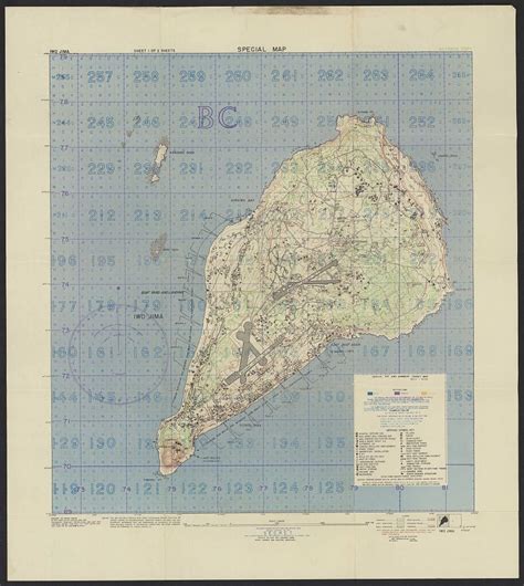 Battle Of Iwo Jima Map