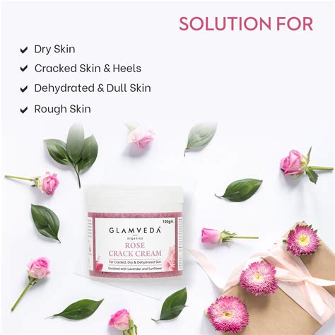 Glamveda Rose Hand & Foot Crack Cream – Glamveda Skincare