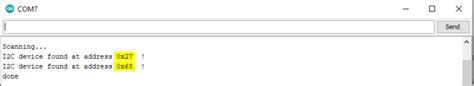 Image result for Arduino I2C Scanner