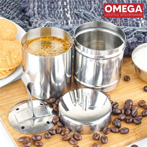 Buy OMEGA 14Pcs Stainless Steel Filter Coffee Maker from Omega at just ...