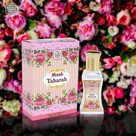 Buy Musk Taharah Perfume Oil Non Alcoholic Rose Amber White Musk Women ...
