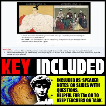 Easy Slides: The Meiji Restoration by History Activated | TPT