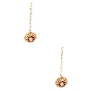 Buy Payal Jewellers Gold Plated BOR Maang Tikka | Kundan & Pearl Bor ...