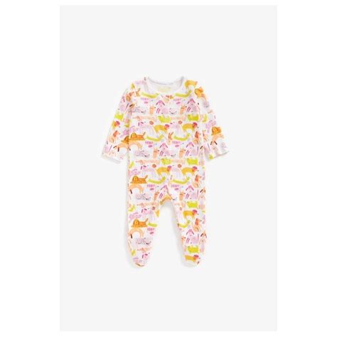 Buy Girls Full sleeves sleepsuit Dog and spot print - Pack of 3 ...