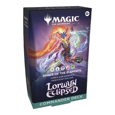 Magic the Gathering: Lorwyn Eclipsed Commander Deck (Dance of the Elements) - Gotham City ...