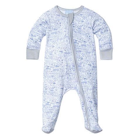Nantucket Zip Baby Onesie | Joy Street Kids