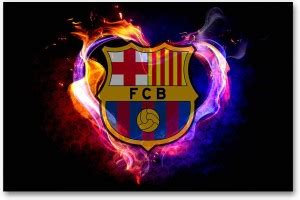 Barcelona Football Club Wall Poster - logo - HD Quality Football Poster ...