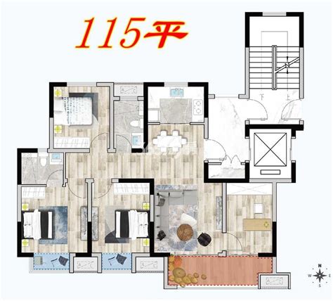 142平方房屋求改造，有点难度，整体较方正，想给改的更合理漂亮 - 酷家乐
