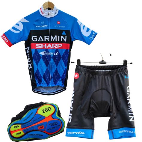Sharp Cycling Jersey Pro Bicycle Team Cycling Bib Shorts and Full/Half ...