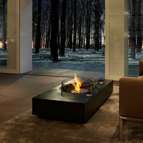 EcoSmart Fire Martini 50 Bioethanol Fire Table Smokeless Fire Pit ...