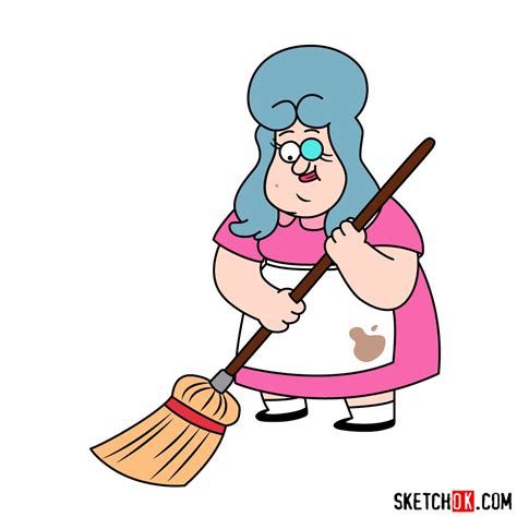 How to draw Lazy Susan - Sketchok Easy Drawing Guides