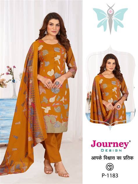 P 1182-1183 Journey Design Silk Readymade Pant Style Suits Supplier ...