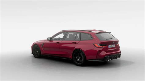 2025 BMW M3 Touring Gets Rare Individual Ruby Star Color
