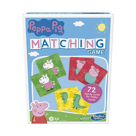 Buy Hasbro Gaming Peppa Pig Matching Game for Kids Ages 3 and Up Online ...