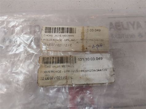 Rexroth 344/130 Flow Control Valve – Aeliya Marine Tech