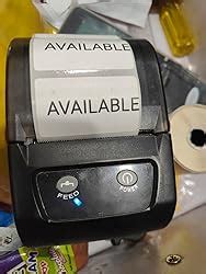 SHREYANS 58mm Label Printer (2 in 1) - Thermal Label & Receipt Printer ...