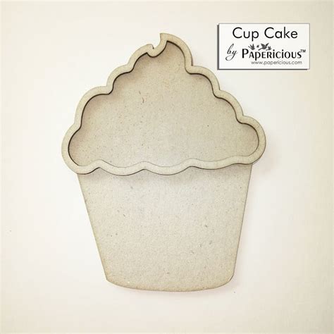 Cup cake- Shaker Card – Crafteroof