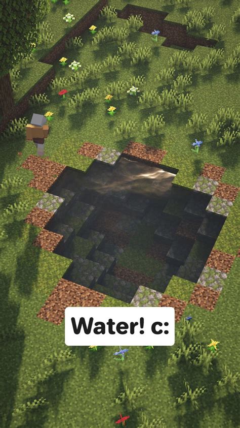 Image result for Minecraft Small Pond Tutorial