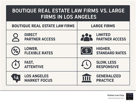 Boutique Real Estate Law Firm Los Angeles: 7 Powerful Advantages 2025