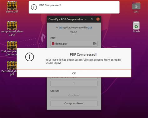 Image result for How to Compress PDF in Linux