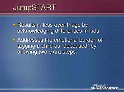 Jump Start Triage Algorithm 的图像结果