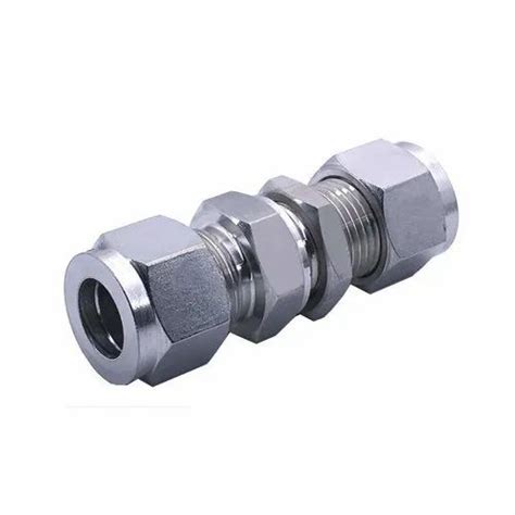 Double Compression Tube Fittings - Stainless Steel Male Connector ...