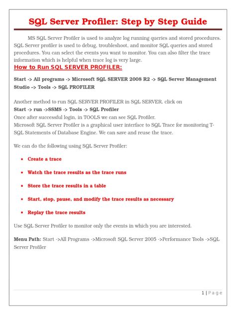 Image result for SQL Server Profile