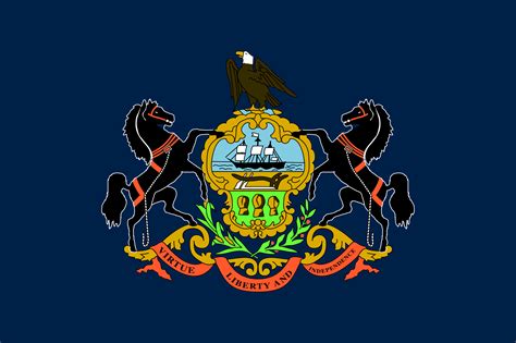 Pennsylvania | State flag art, State flags, Flag