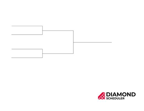 4 Team Bracket Template 4 Team Tournament Bracket Championship