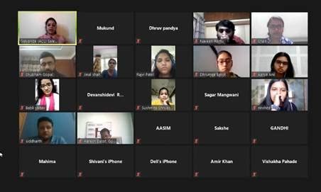 Students of MBA in Forensic Accounting, NFSU attending their ACL ...