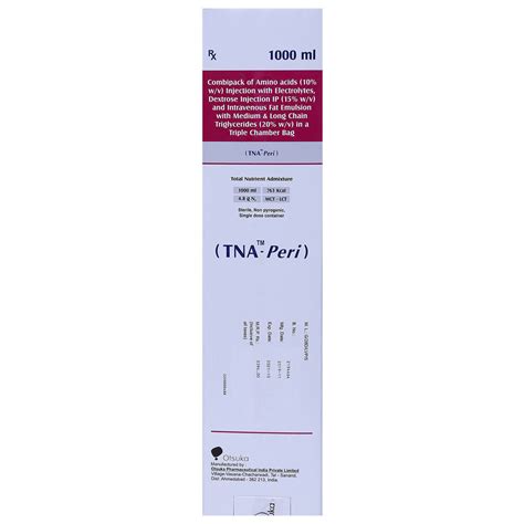 T N A Peri 1000 ml | Uses, Side Effects, Price | Apollo Pharmacy