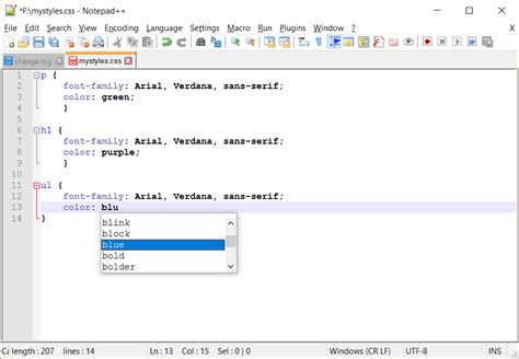 Image result for Create a Style Sheet for a Website Using Notepad