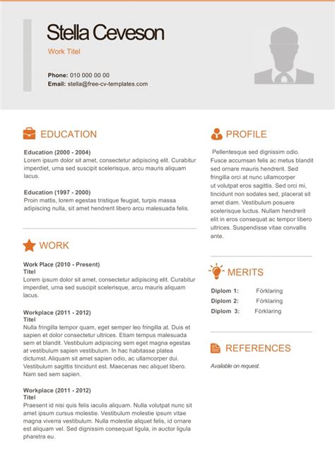 Image result for CV Format for Job