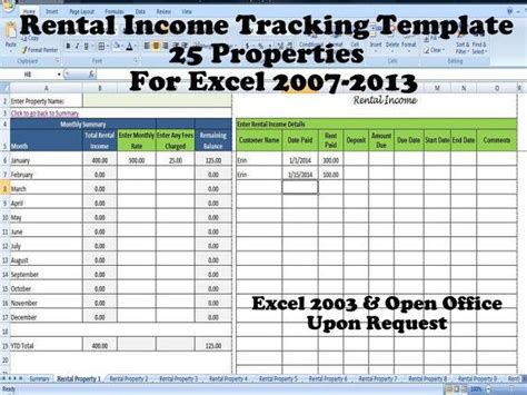 First Class Rent Ledger Excel Spreadsheet Family Expense Tracker Data ...