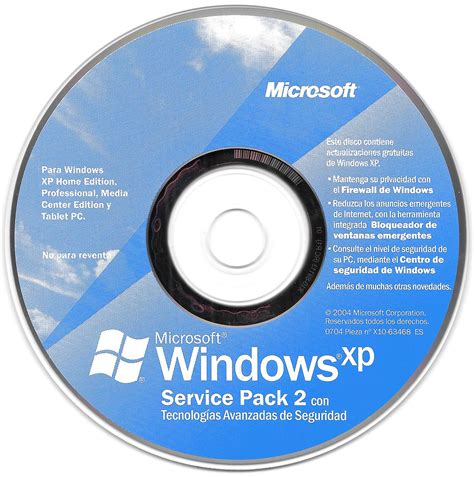 Image result for Windows XP SP2 CD