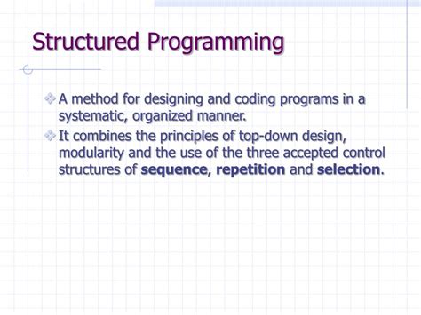 Structured Programming 的图像结果