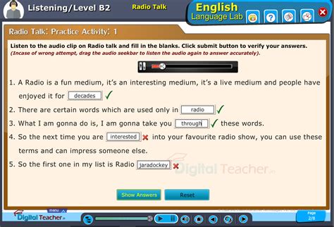 Listening Infographics - English Language Lab