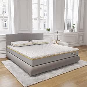 SleepSmith Orthopedic Queen Size Mattress – 78x60x6 Inches | 3-Zone ...