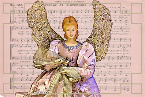 Pink Angel Of Christmas Free Stock Photo - Public Domain Pictures