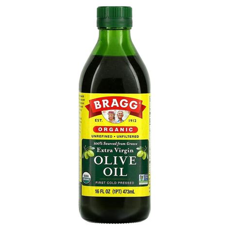 Bragg, Organic Extra Virgin Olive Oil, 16 fl oz - Walmart.com