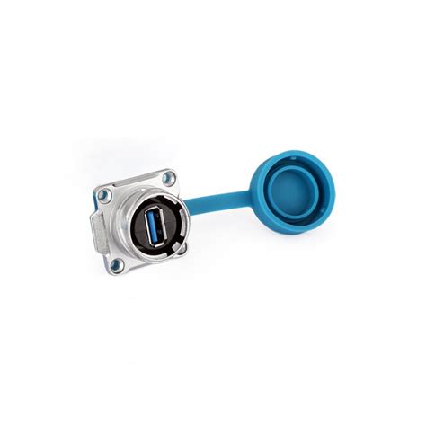 Buy DH24 USB3.0 Female Socket Data Connector IP67 Waterproof - Panel ...