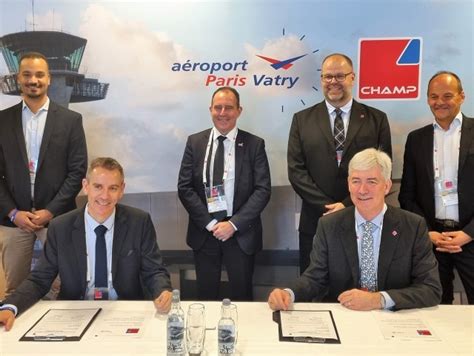Aéroport Paris-Vatry signs for CHAMP’s Cargospot Handling