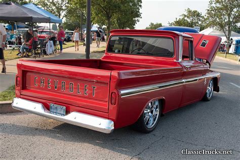 Gorgeous Red 63 Chevy C10 - ClassicTrucks.net - The On-line Magazine For Classic Truck Enthusiasts!