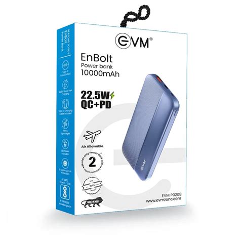 EVM EnBolt 10000 mAh Power Bank — Clickbuy
