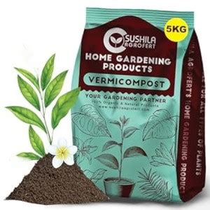 Sushila Agrofert Vermicompost for Plants Vermicompost Organic ...