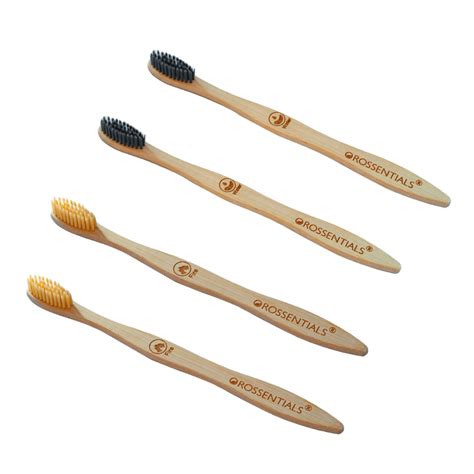 Buy Organic Bamboo/Wooden Toothbrush - Set of 4 for Adults – Orossentials