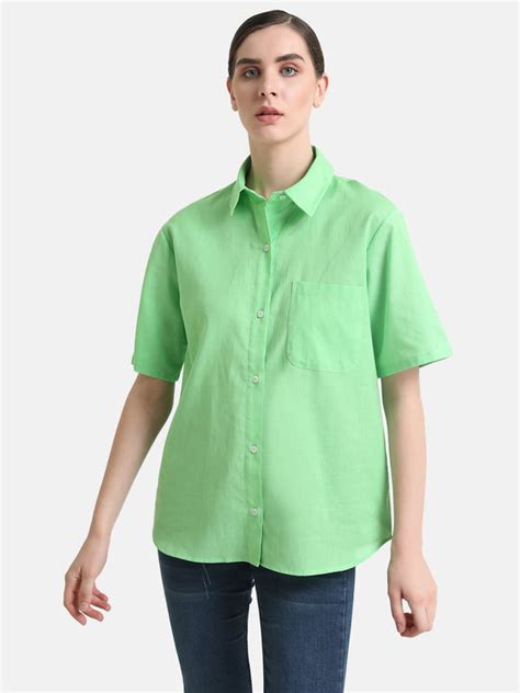 Boxy Fit Short Sleeves Shirt – KAZO